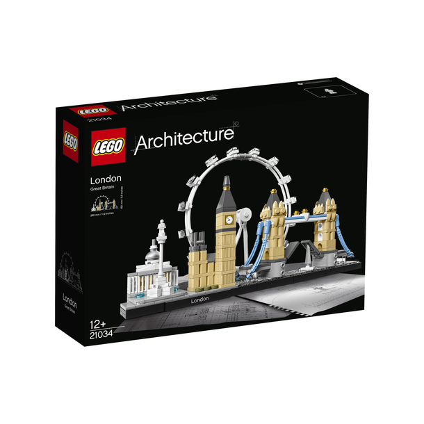 Saucer flise i mellemtiden LEGO Architecture London 21034 - LEGO Architecture - Klovnen Tulle's legetøj