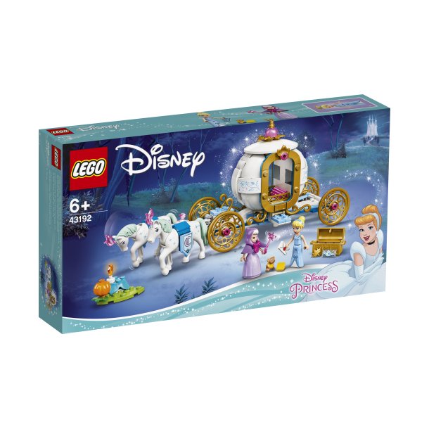 til bundet Diplomatiske spørgsmål En skønne dag LEGO Disney Askepots royale karet 43192 - LEGO Disney Prinsesser - Klovnen  Tulle's legetøj