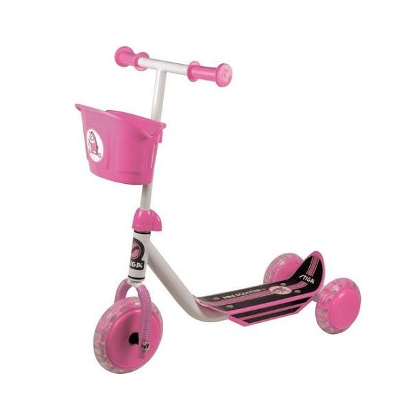 3-hjulet Pink - løbehjul - Klovnen legetøj