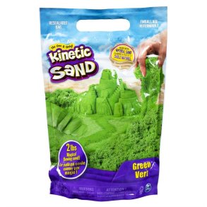 definitive Kunde tømmerflåde Magisk fluffysand i praktisk kuffert. 2 kg - Kinetic sand, Fluffy sand,  Macig sand - Klovnen Tulle's legetøj