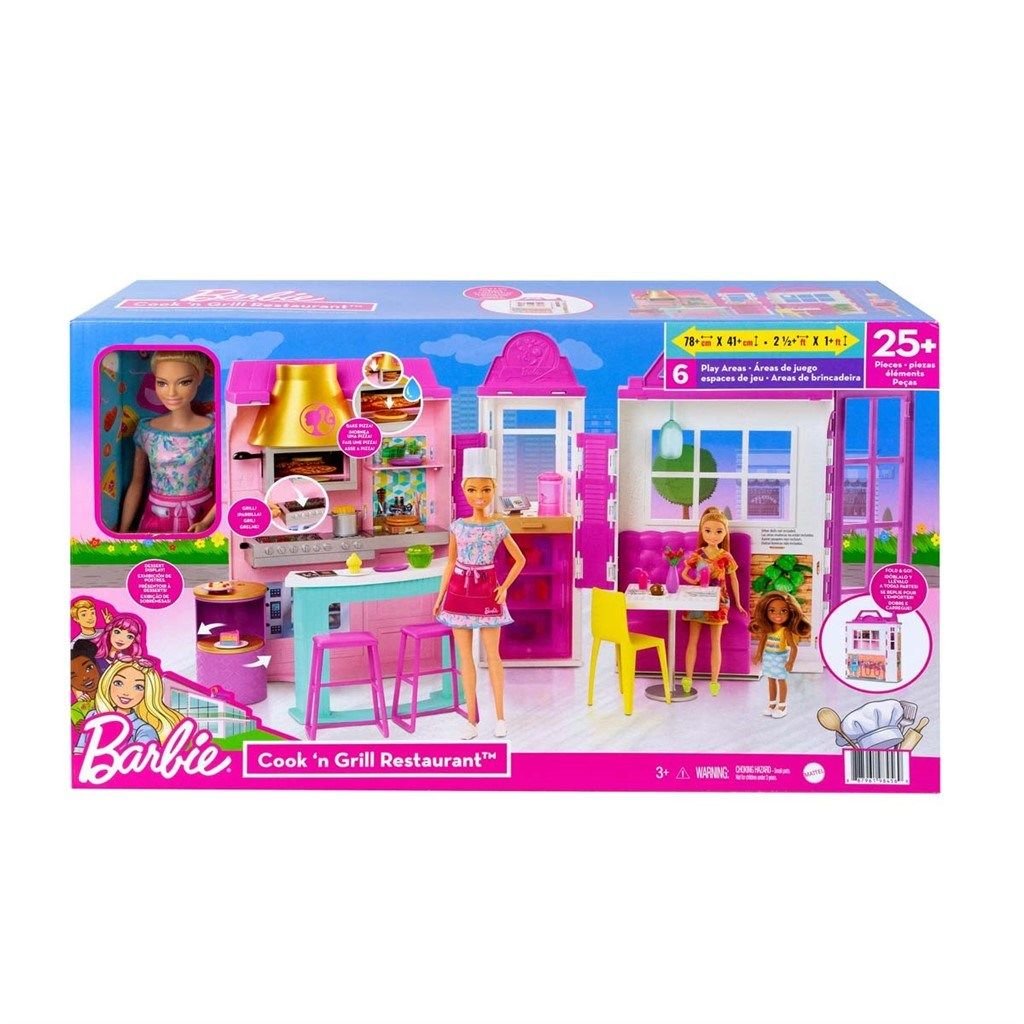 Barbie Restaurant Dukke Barbie tilbehør - legetøj