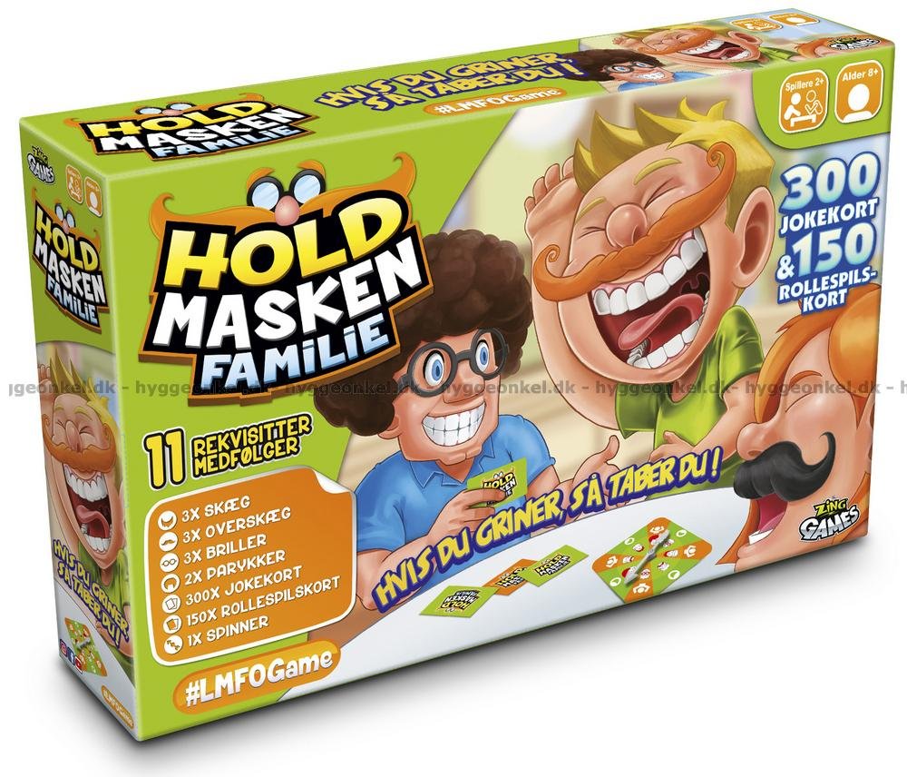 Hold masken: Familie Familiespil - Klovnen Tulle's legetøj